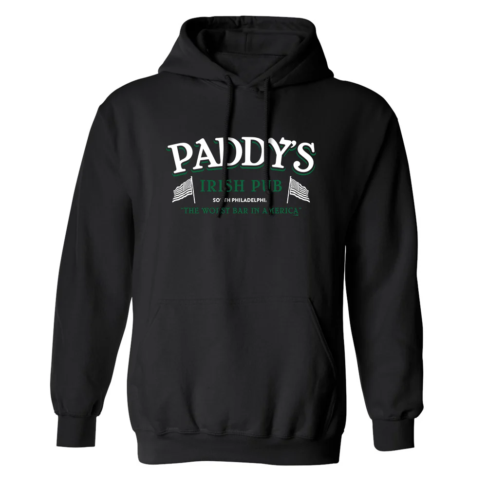 It's Always Sunny in Philadelphia Paddy's Pub Fleece Hooded Sweatshirt - Image 3