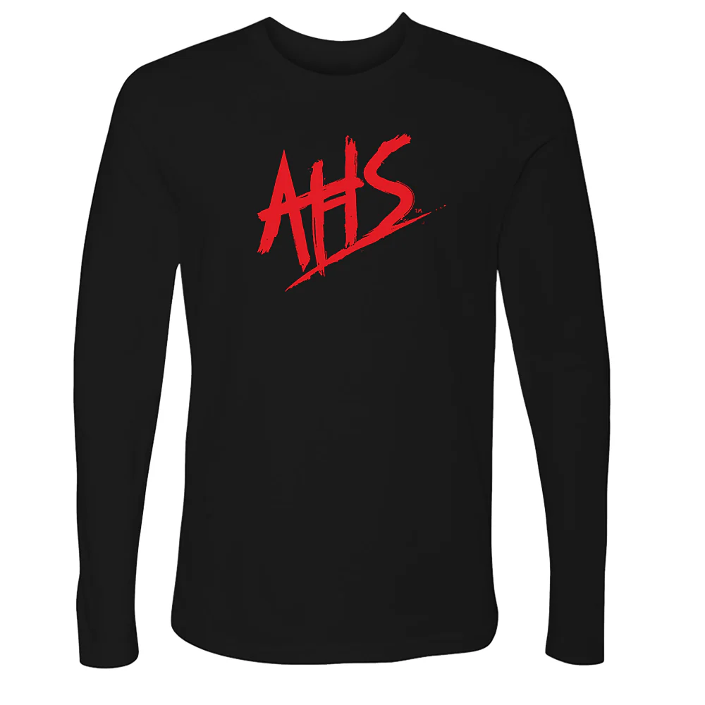 American Horror Story AHS Slasher Logo Adult Long Sleeve T-Shirt - Image 3