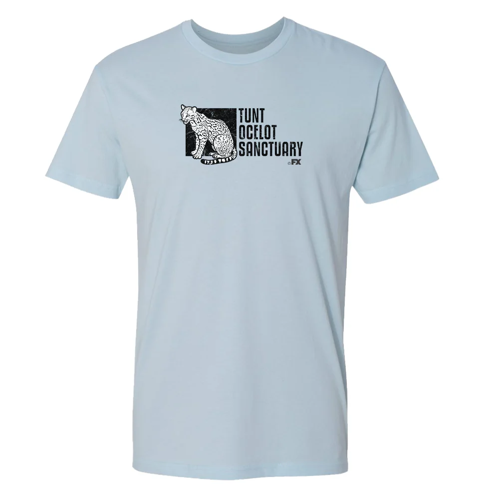 Archer Tunt Ocelot Sanctuary  Adult Short Sleeve T-Shirt - Image 3