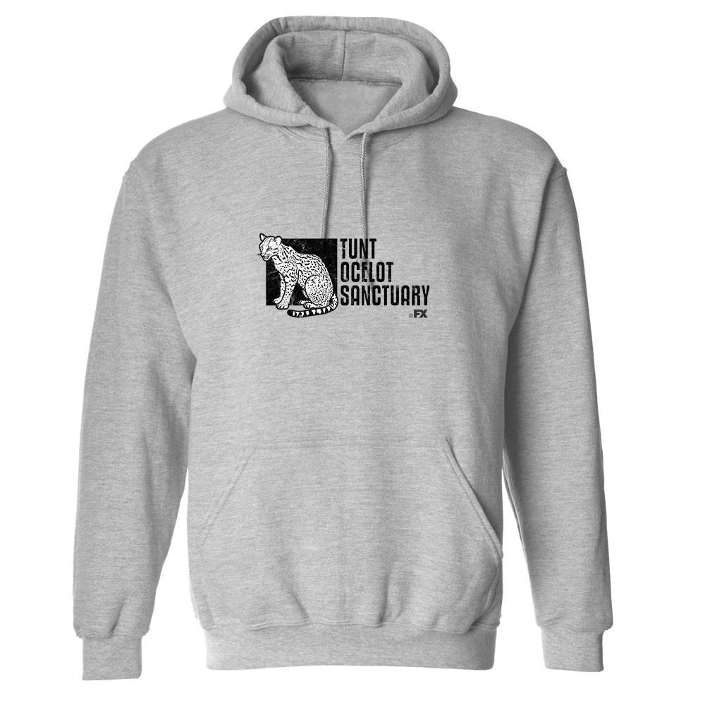 Archer Tunt Ocelot Sanctuary Fleece Hooded Sweatshirt Fleece Hooded Sweatshirt - Image 3
