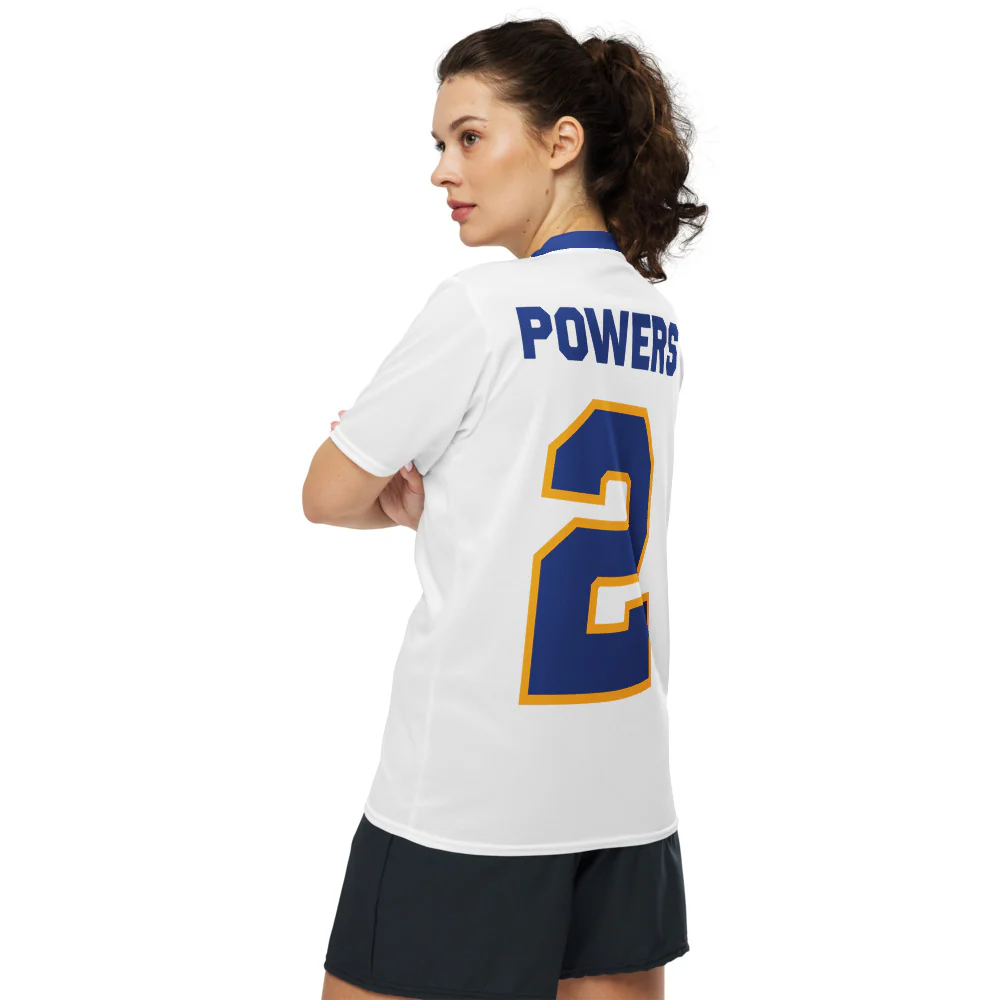 Chad Powers South Georgia White Football Jersey - Image 3