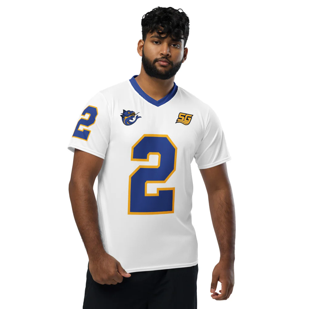 Chad Powers South Georgia White Football Jersey - Image 6