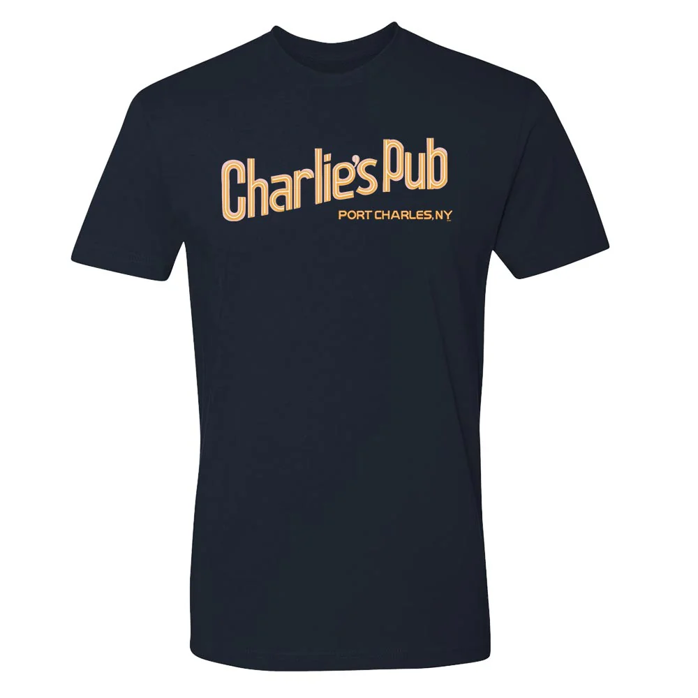 General Hospital Charlie's Pub Adult Short Sleeve T-Shirt - Image 3