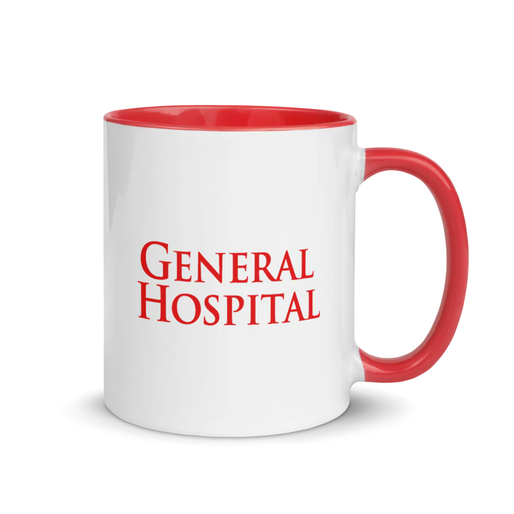 General Hospital Corinthos Coffee Peppermint Logo Two-Tone Mug - Image 3