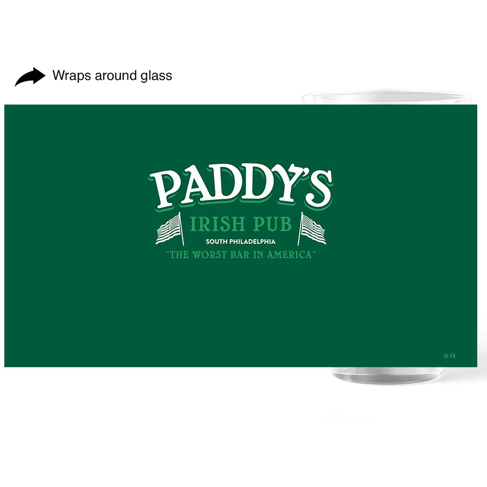 It's Always Sunny in Philadelphia Paddy's Pub 17 oz Pint Glass - Image 3