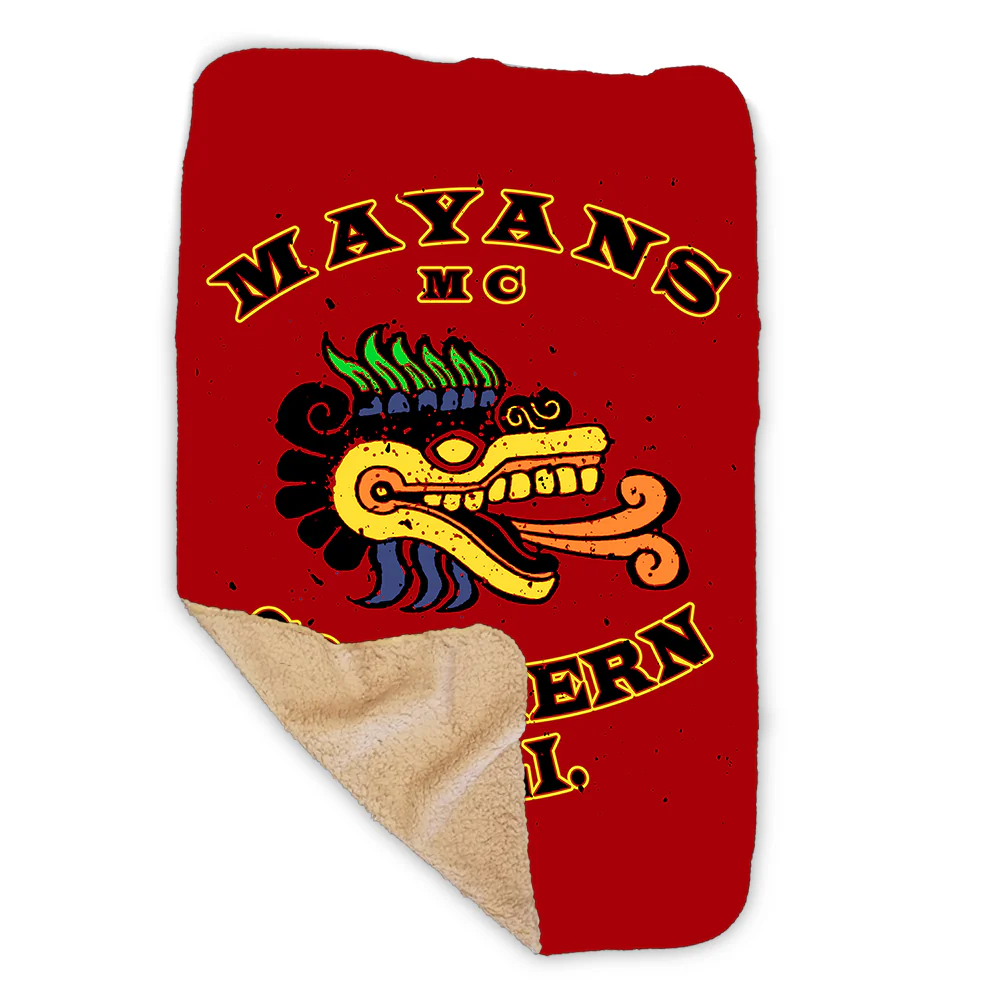 Mayans M.C. Southern Cali Sherpa Blanket - Image 3