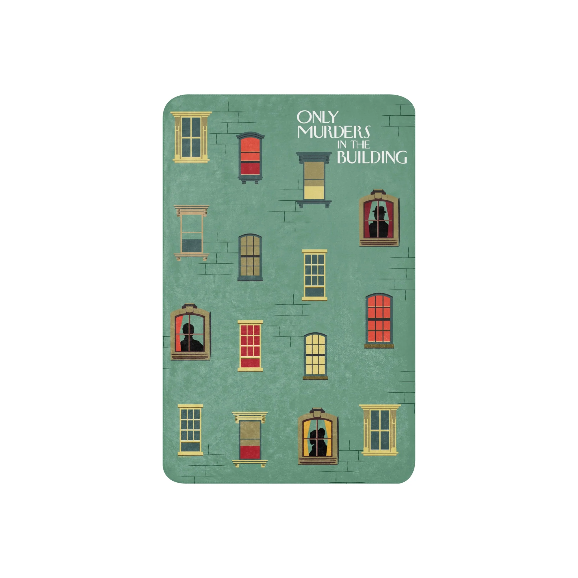 Only Murders in the Building The Arconia Windows Sherpa Blanket - Image 4
