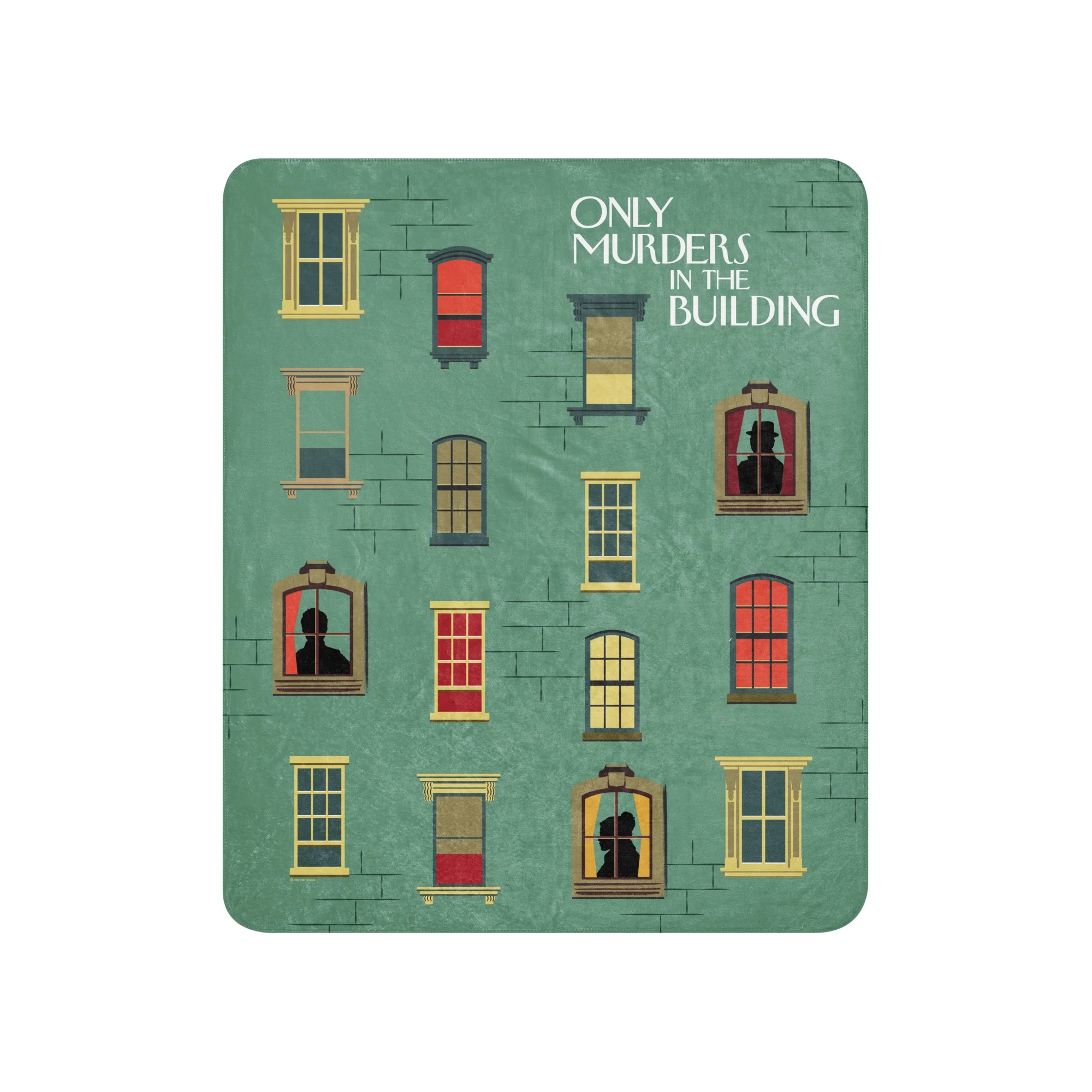 Only Murders in the Building The Arconia Windows Sherpa Blanket - Image 6