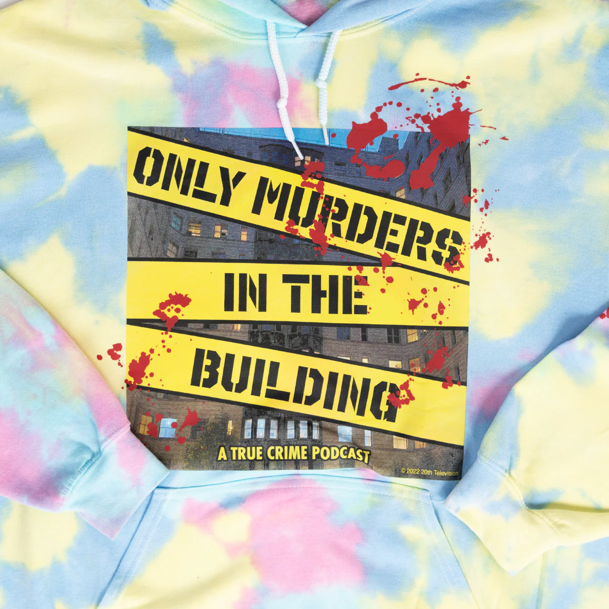 Only Murders in the Building Bloody Tie Dye Hoodie - Image 3