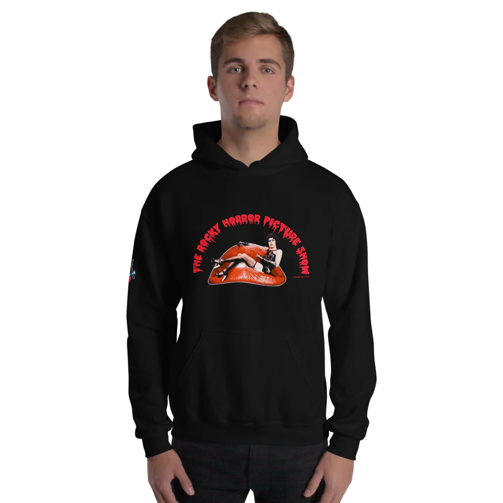 The Rocky Horror Picture Show 50th Anniversary Frank Boss Tattoo Hoodie - Image 4