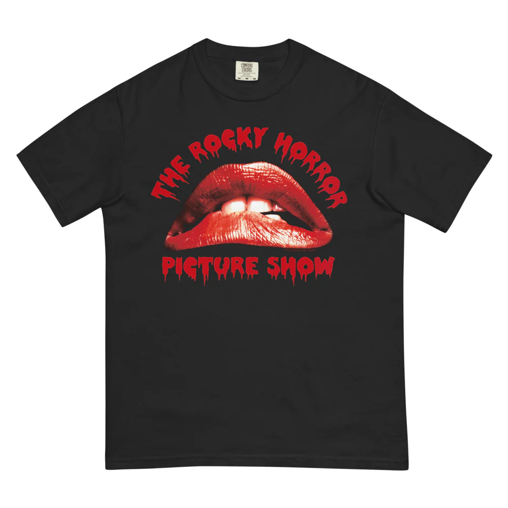 The Rocky Horror Picture Show 50th Anniversary Logo Comfort Colors T-Shirt - Image 5