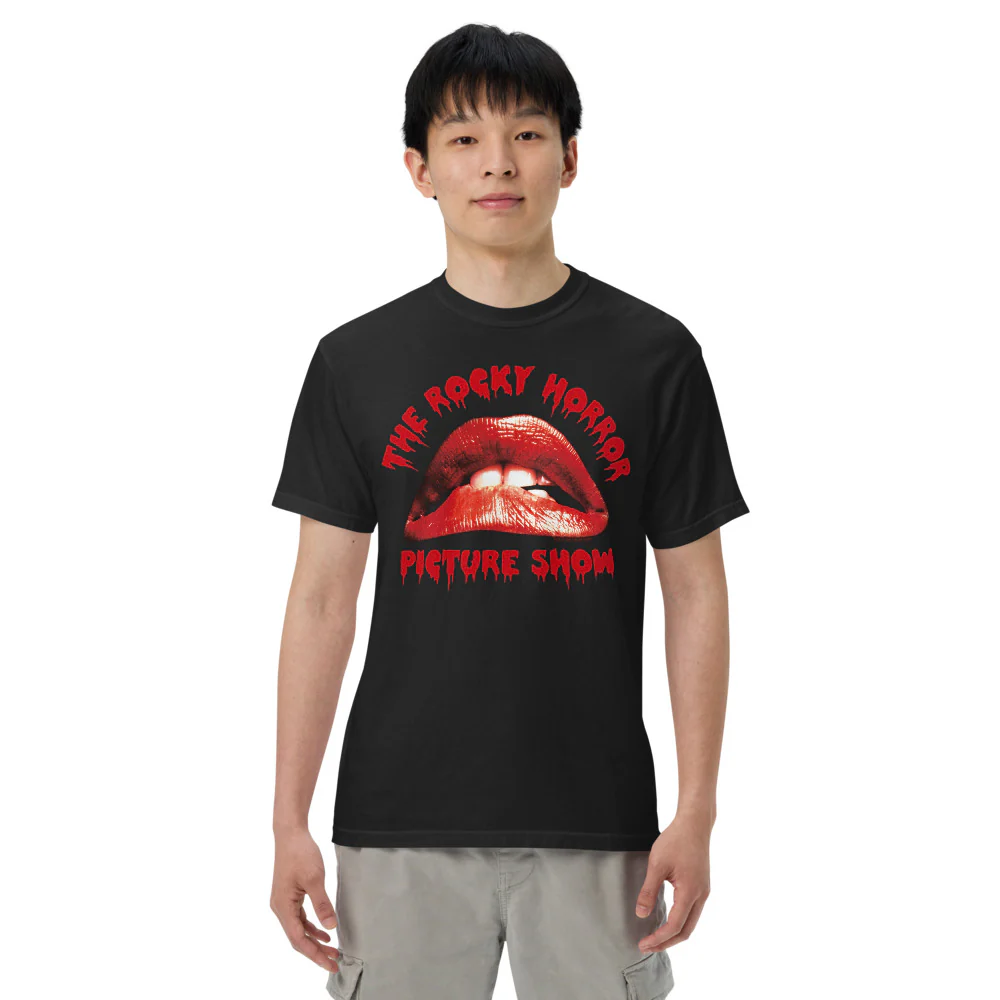 The Rocky Horror Picture Show 50th Anniversary Logo Comfort Colors T-Shirt - Image 7