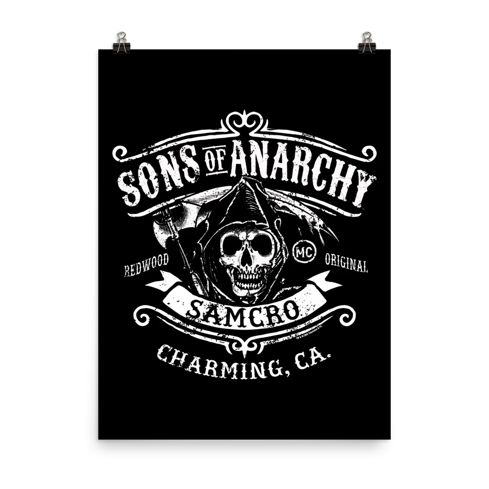 Sons of Anarchy Charming Premium Satin Poster - Image 3
