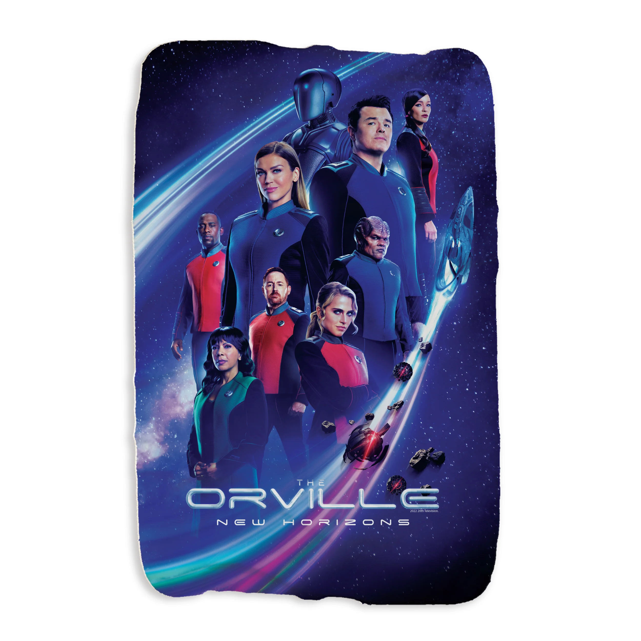 The Orville Season 3 Hero Key Art Sherpa Blanket - Image 3